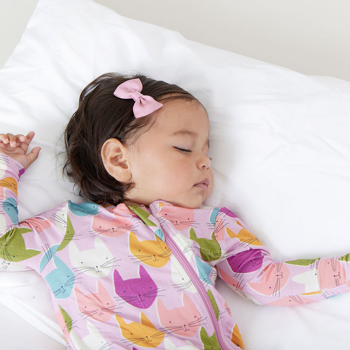 Baby Bamboo Romper - Multi Cats