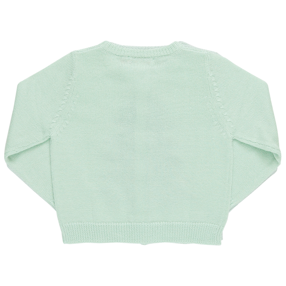 Girls Maude Sweater - Mint Tree