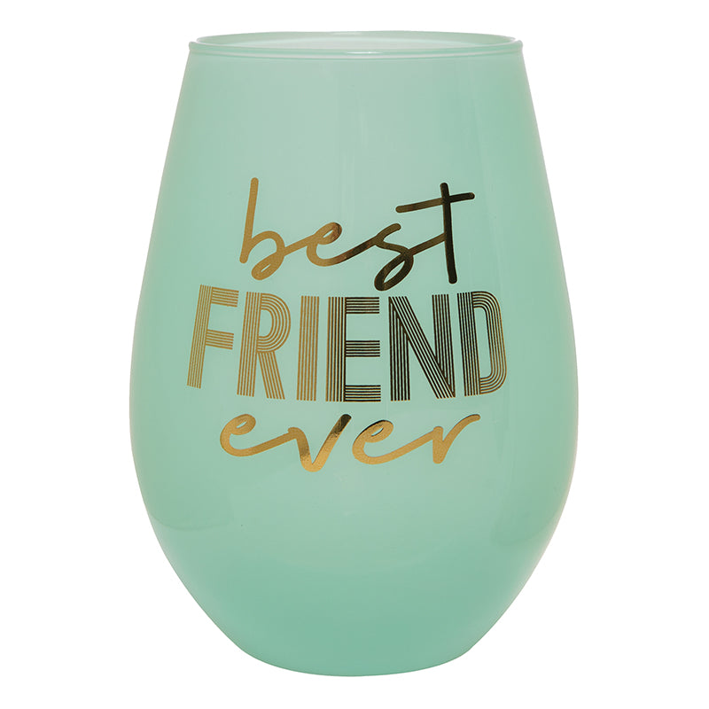 Best Friend Ever Jumbo Wine Glass