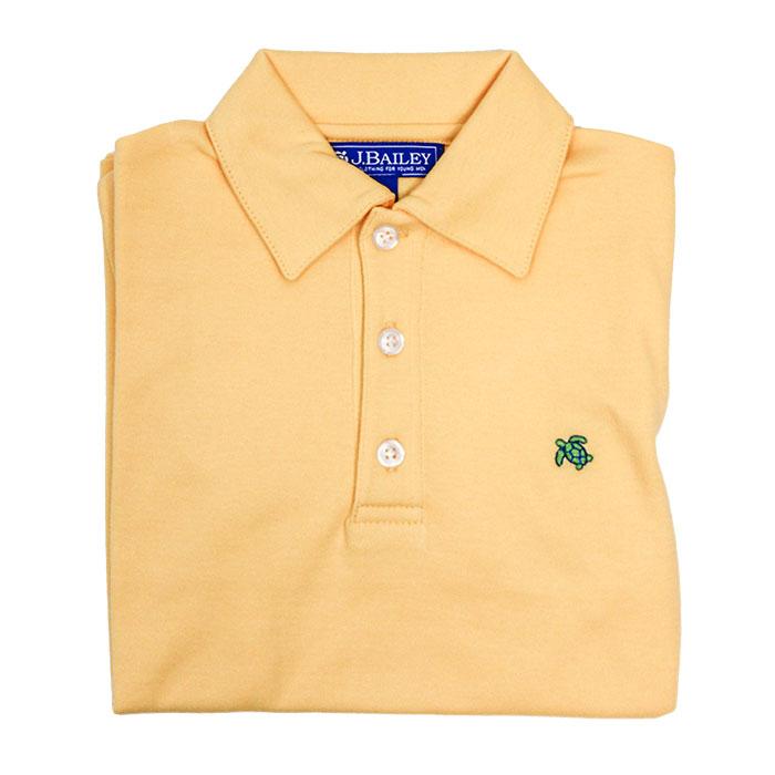 Bailey Boys - Yellow Short Sleeve Polo - kkgivingtree - K&K's Giving Tree