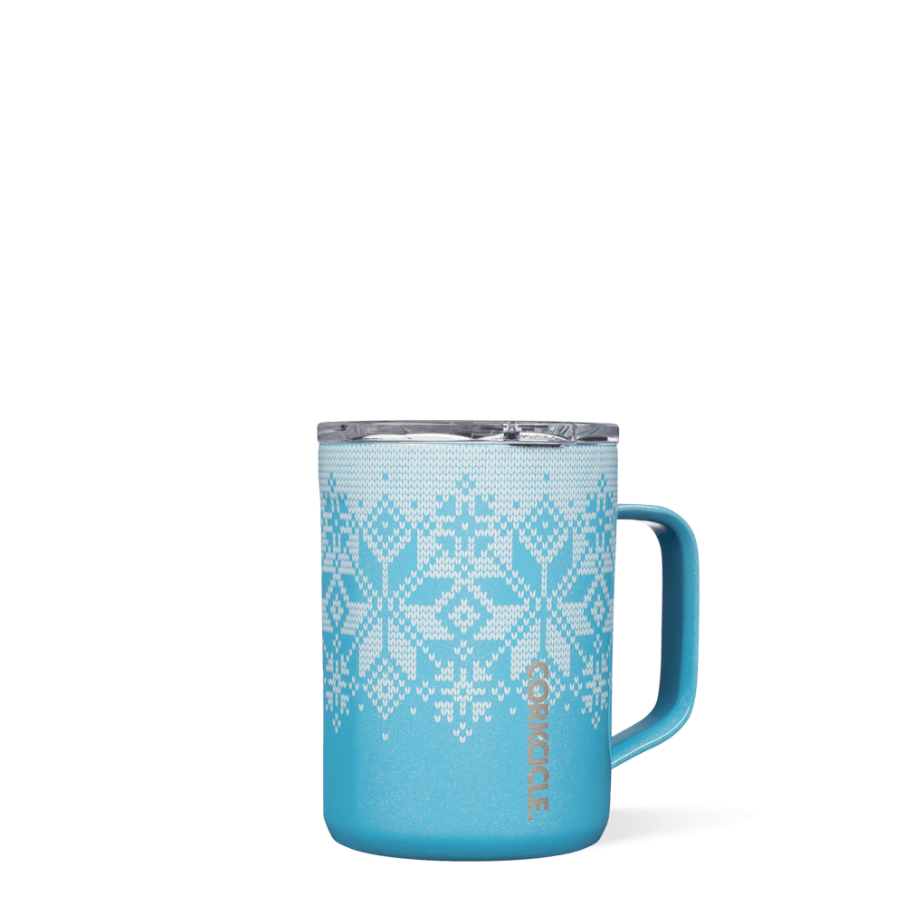 Fairisle Blue Holiday 16oz Coffee Mug