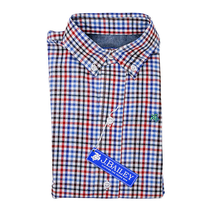 Chipmunk Plaid Button Down Shirt