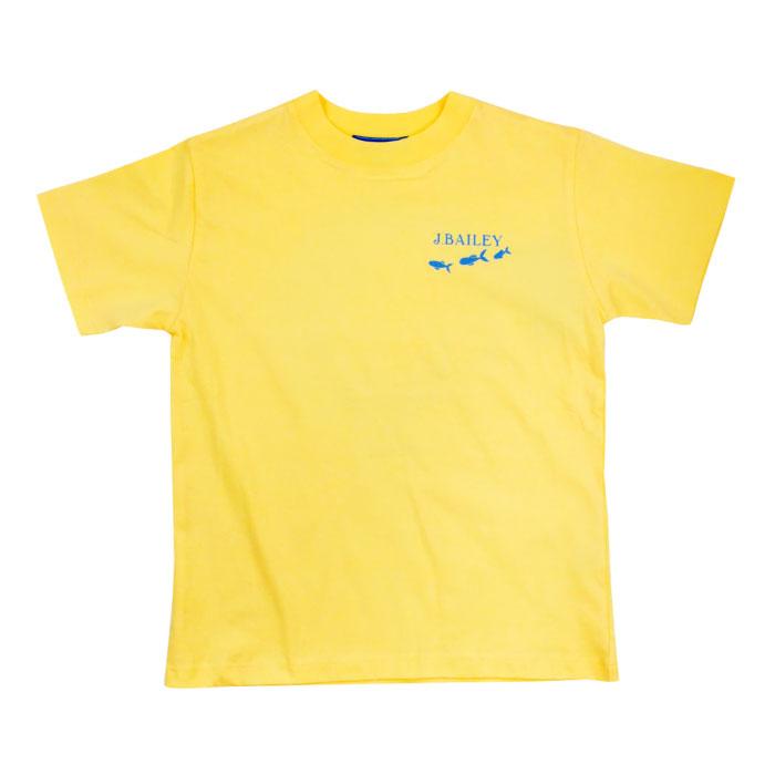 Fish Yellow Short Sleeve T-Shirt