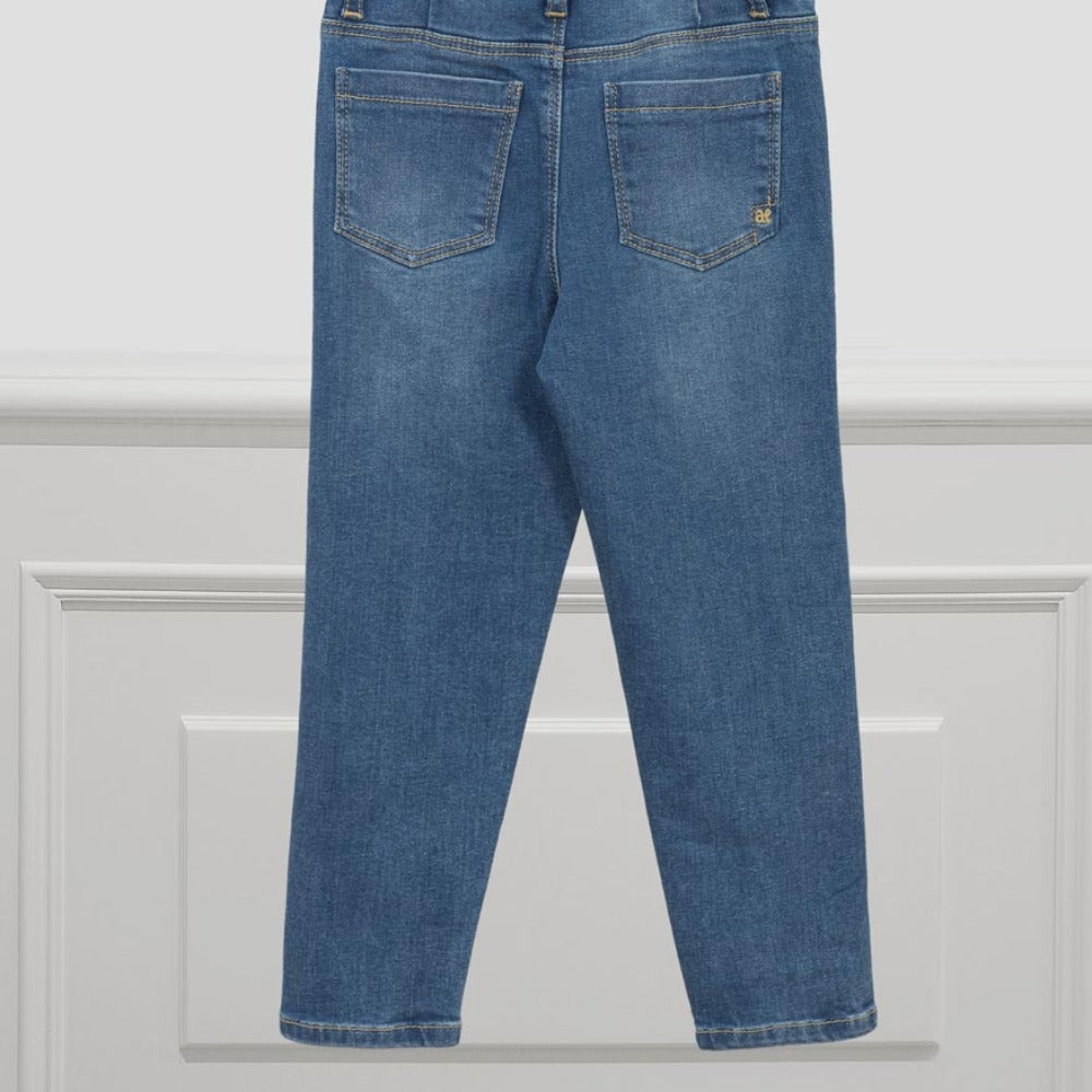 Medium Wash Denim Skinny Jeans