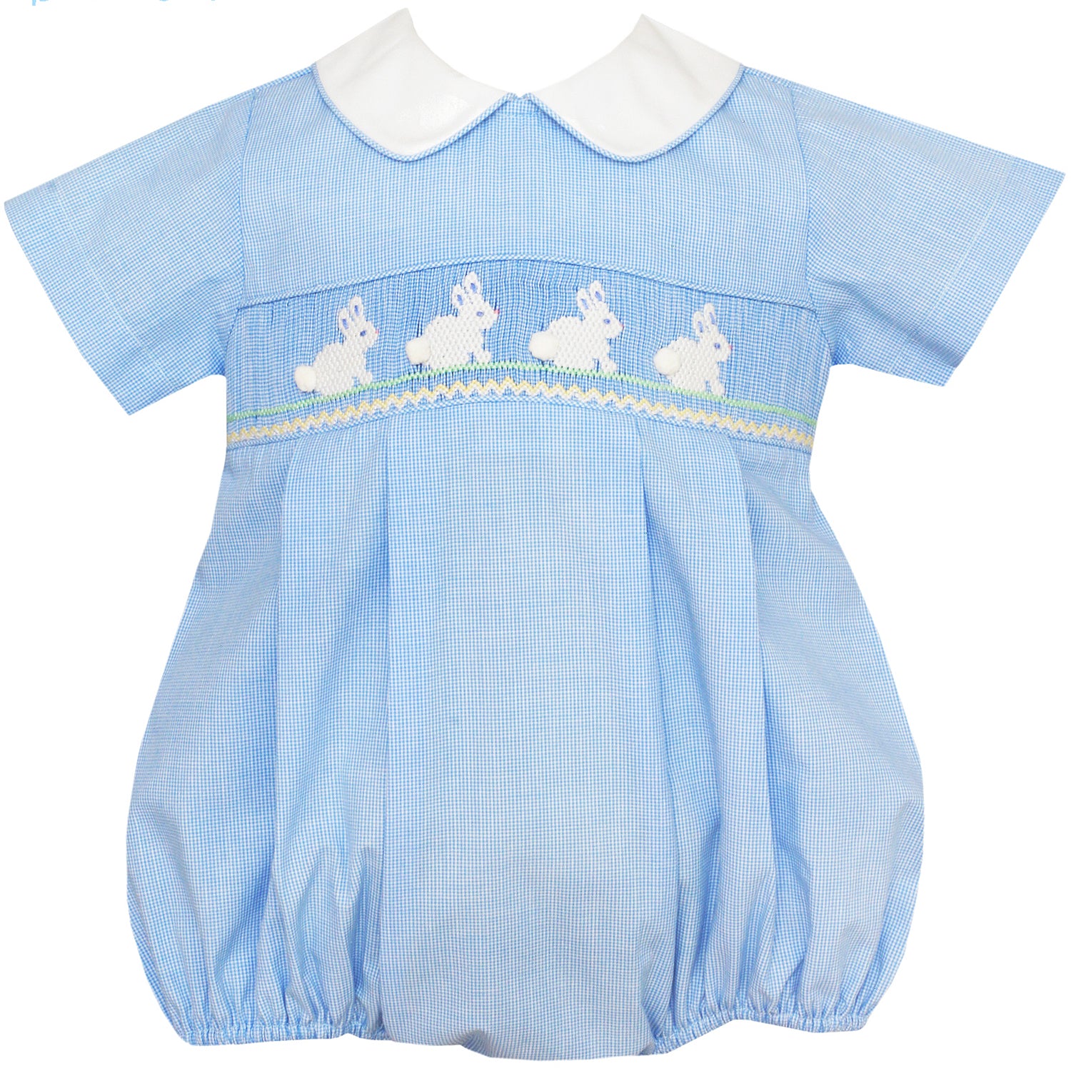 Smocked Romper - Bunny Hop main image 1