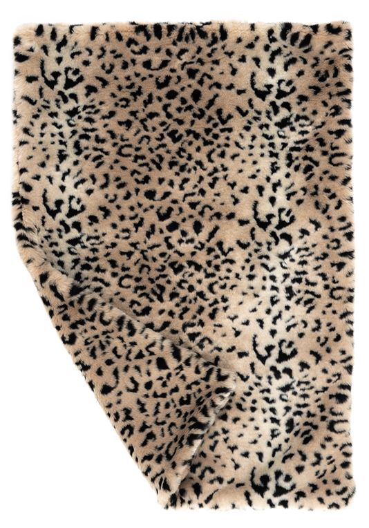 Cheetah Pampered Faux Fur Pet Throw