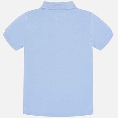 Light Blue Short Sleeve Polo Shirt