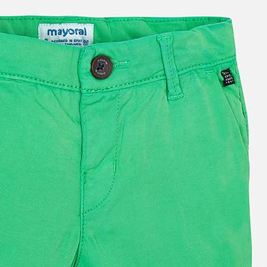 Bright Green Chino Shorts