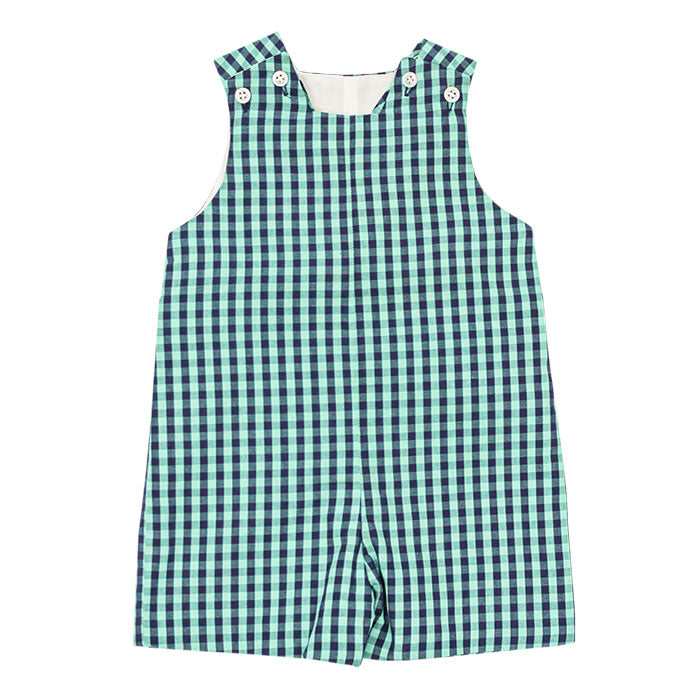 Moonlight Plaid John John With Tabs