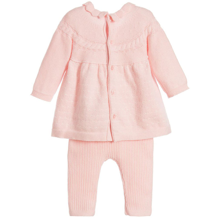 Winter Rose Knit Tunic Set