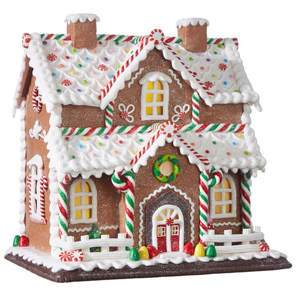 LED Gingerbread House