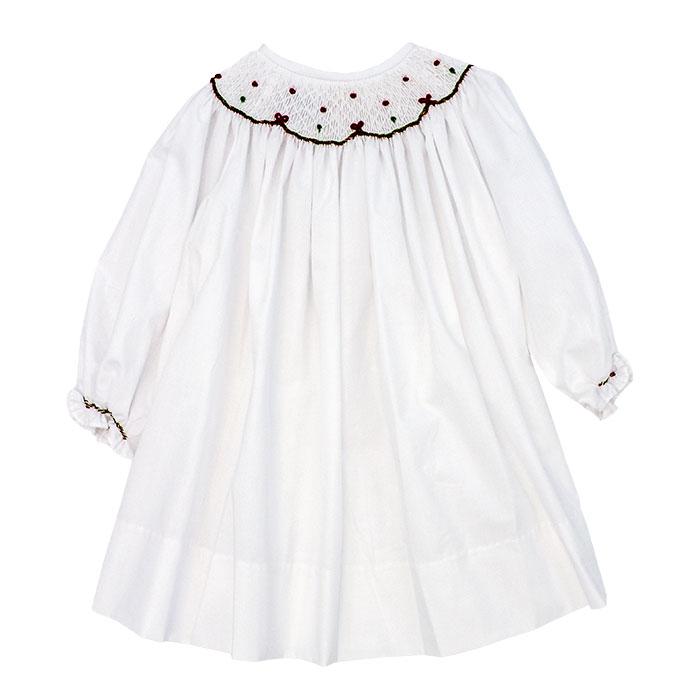 Smocked Red Bows Float Dress