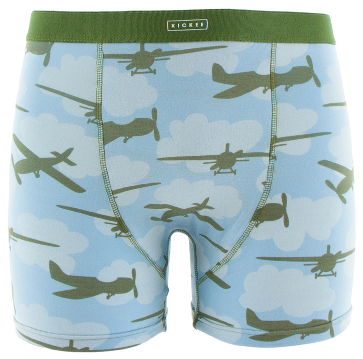 Men's Pond Airplanes Boxer Brief