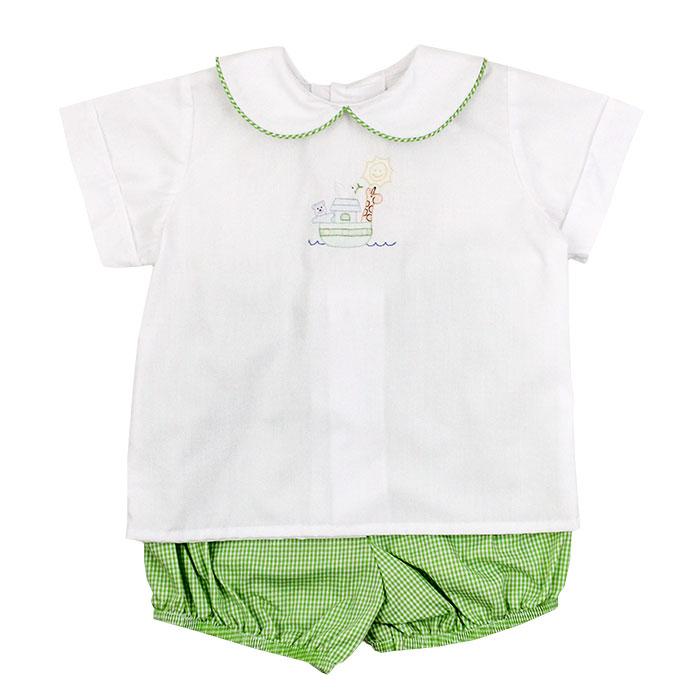 Animals on the Ark Diaper Cover Set