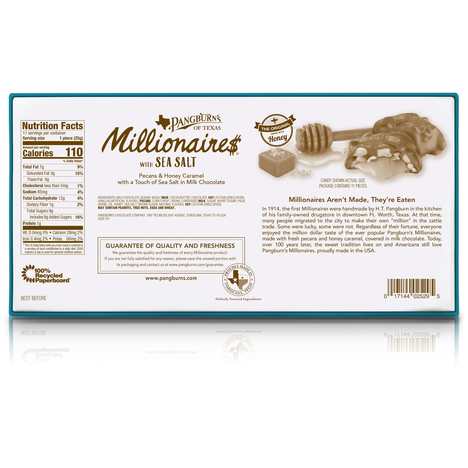 Milk Chocolate Sea Salt Millionaire - 9.75 oz
