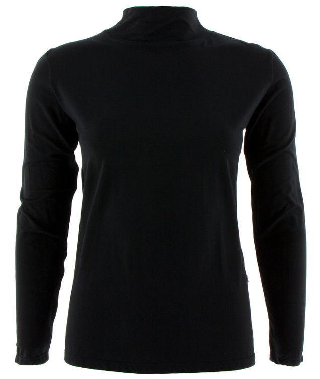 Midnight Long Sleeve Mock Turtleneck
