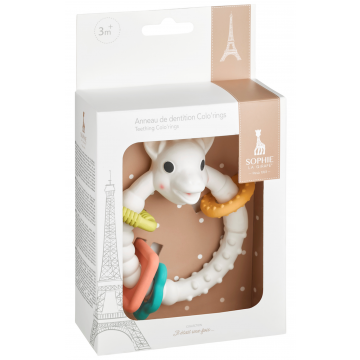 Sophie la Girafe So Pure Colo'Rings Teether Toy