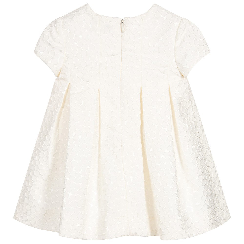 Ivory Jacquard Dress