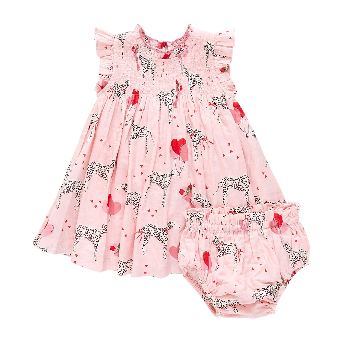 I Heart Dalmatians Baby Girls Stevie Dress Set