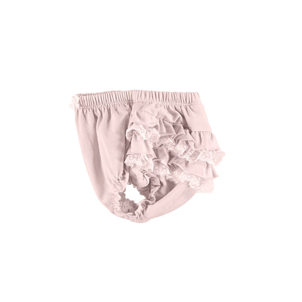 Ecofriends Baby Rose Ruffled Knit Bloomers