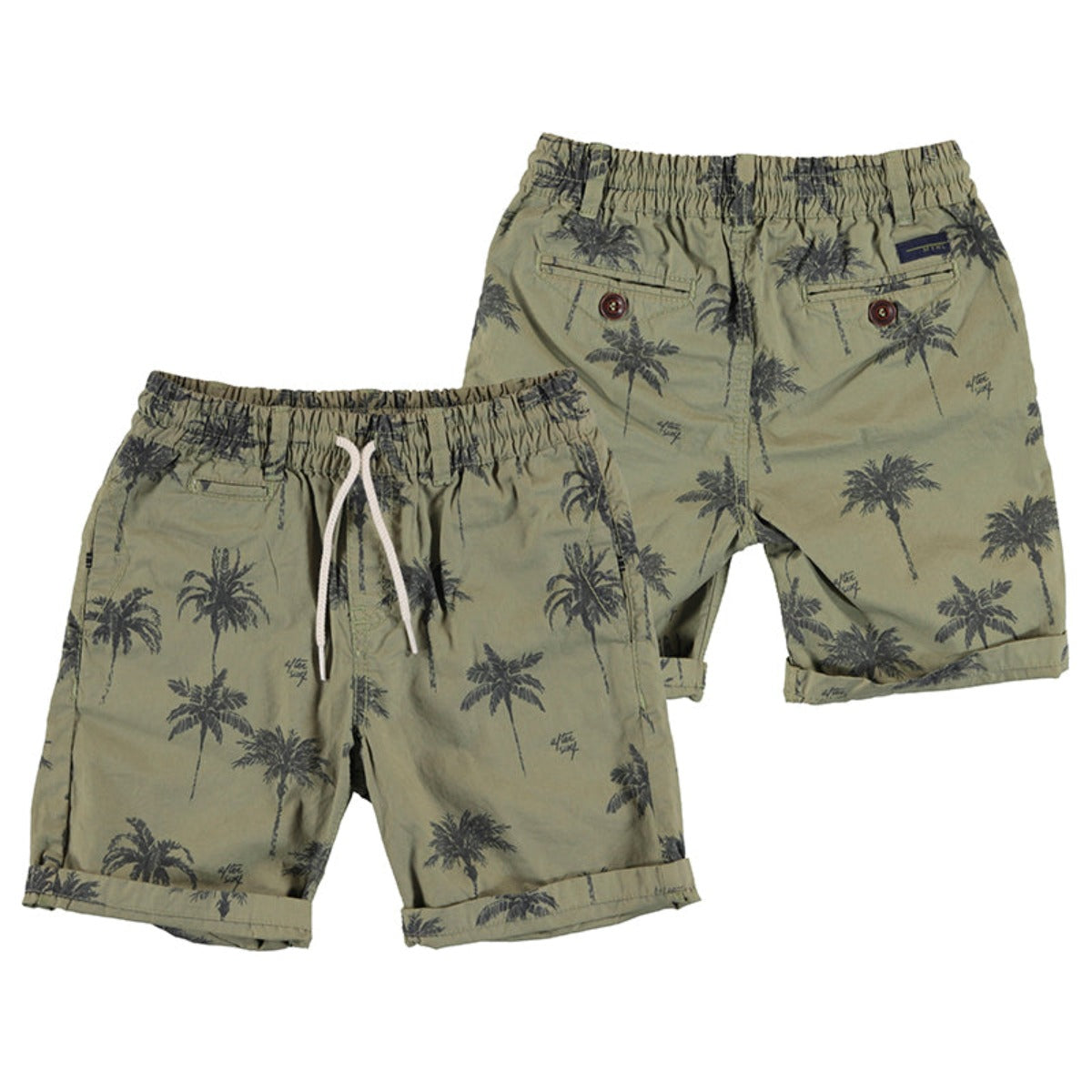 Green Palm Tree Shorts
