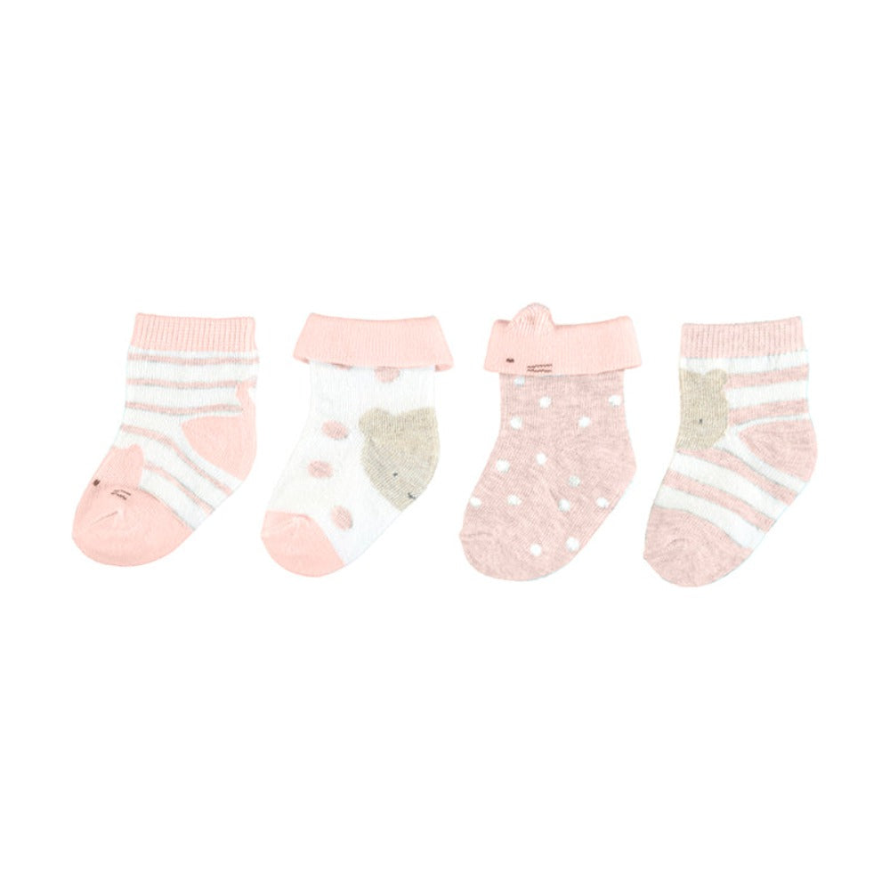Baby Rose Socks - Set of 4