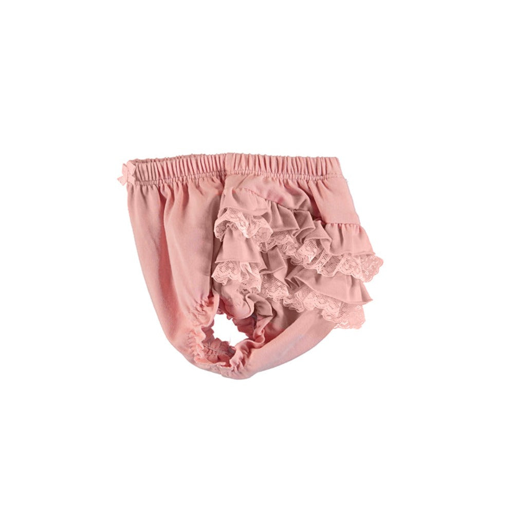 Ecofriends Blossom Ruffled Knit Bloomers