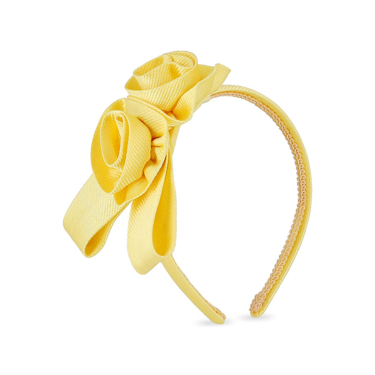 Yellow Rose Headband