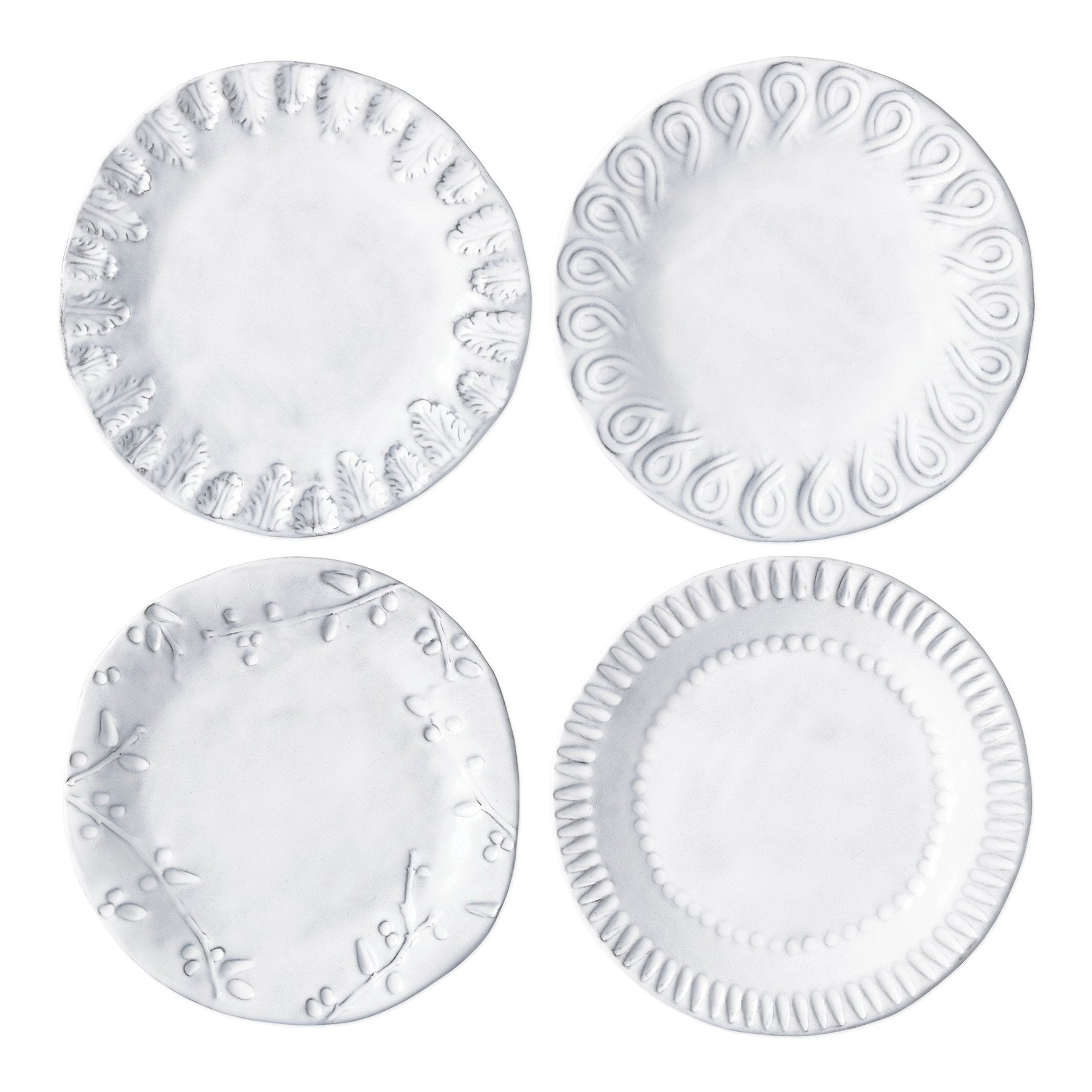 Incanto Assorted Canape Plate - Set of 4