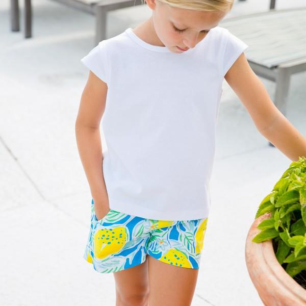 Tuscan Yellow Lemons Club Short