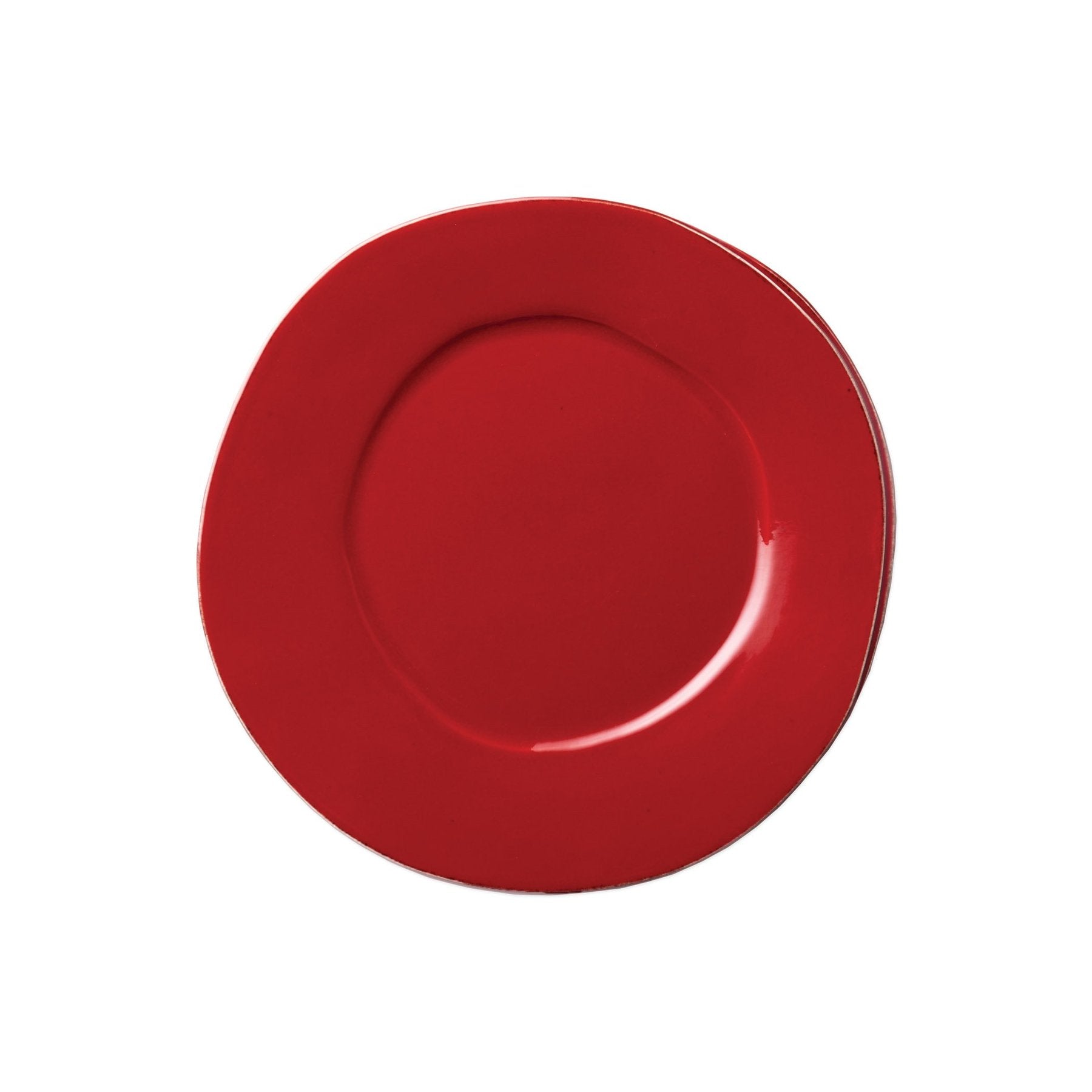 Lastra Red Salad Plate
