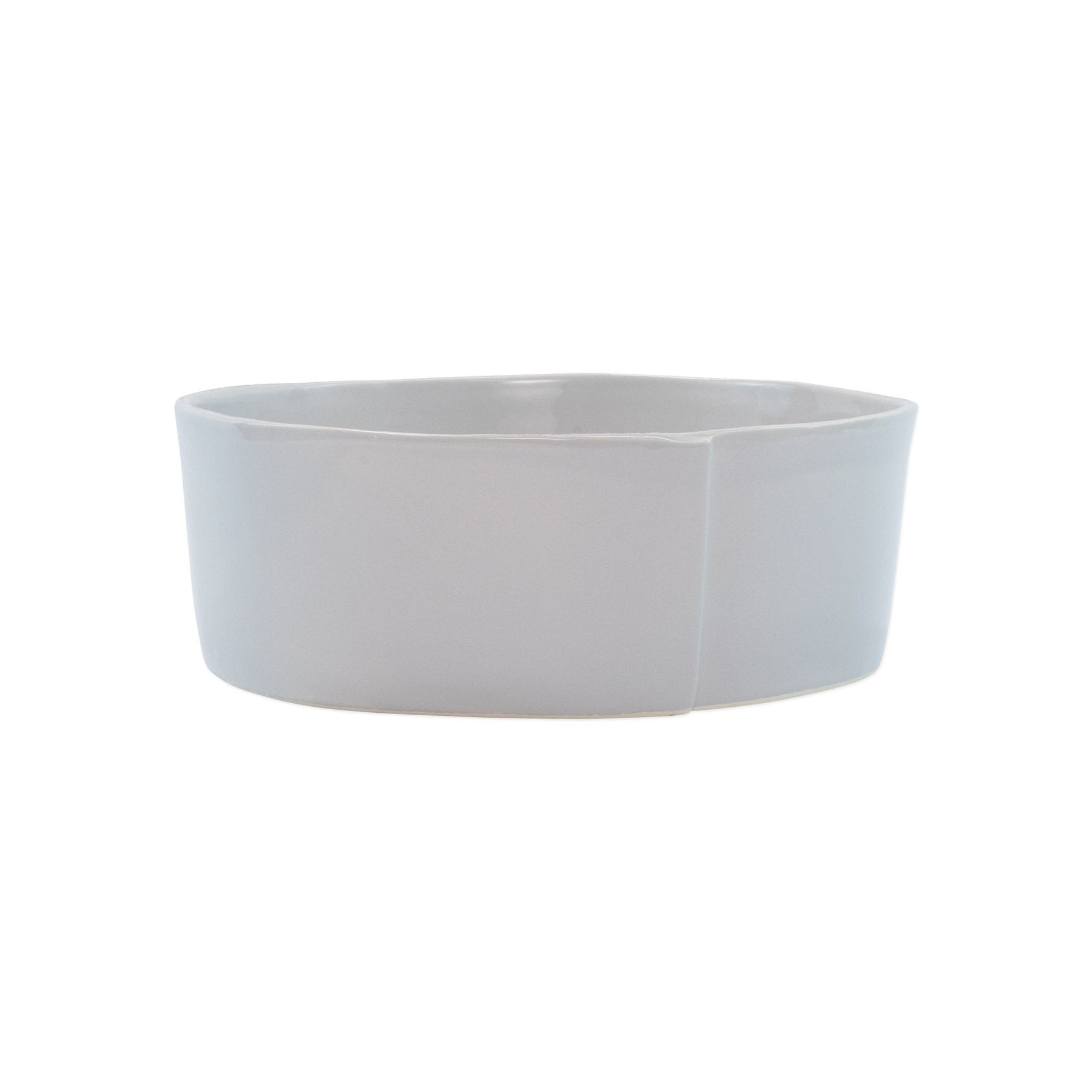 Lastra Light Grey Medium Serving Bowl