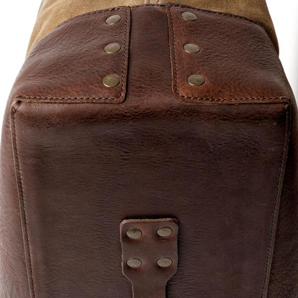 Heritage Waxed Canvas Steamer Backpack