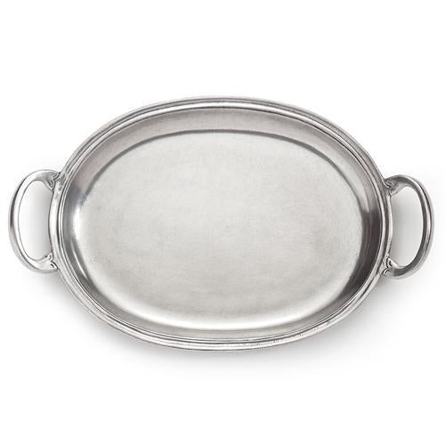 Peltro Small Tray with Handles