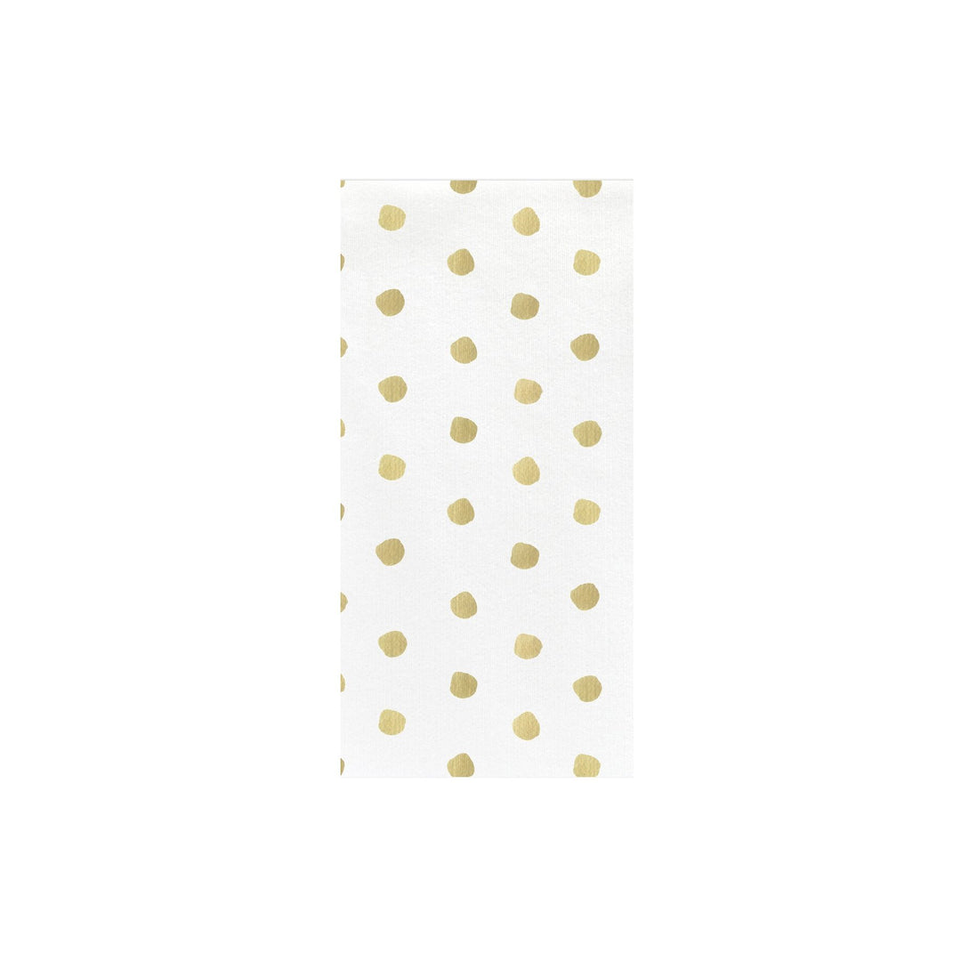 Papersoft Napkins Linen Dot Guest Towels - Pack of 20