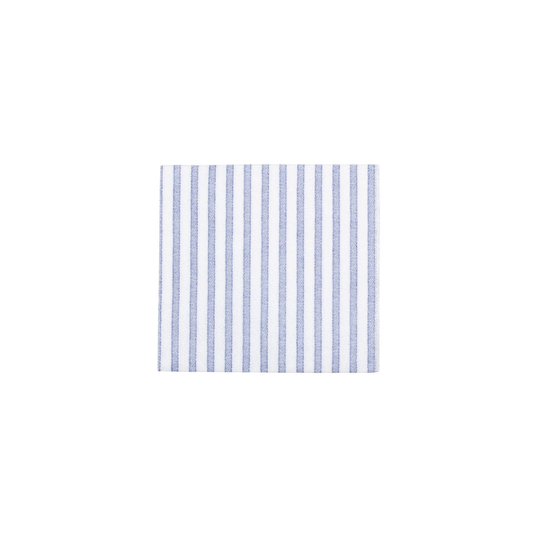 Papersoft Napkins Capri Blue Cocktail Napkins - Pack of 20
