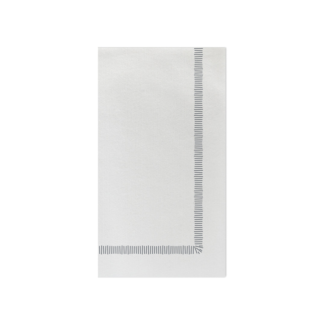 Papersoft Napkins Fringe Grey Guest Towels - Pack of 20