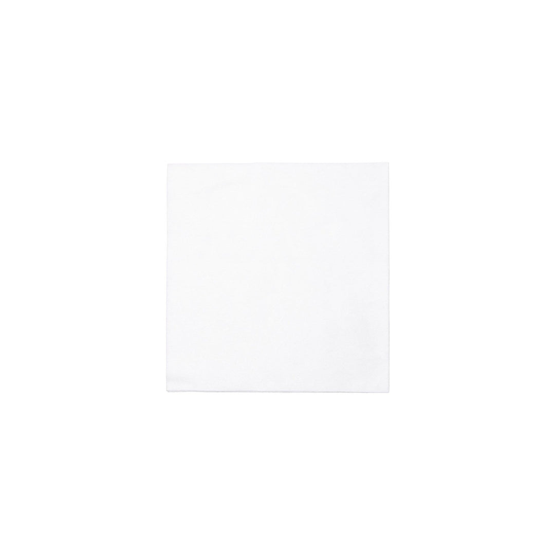 Papersoft Napkins Bianco Solid Cocktail Napkins - Pack of 20