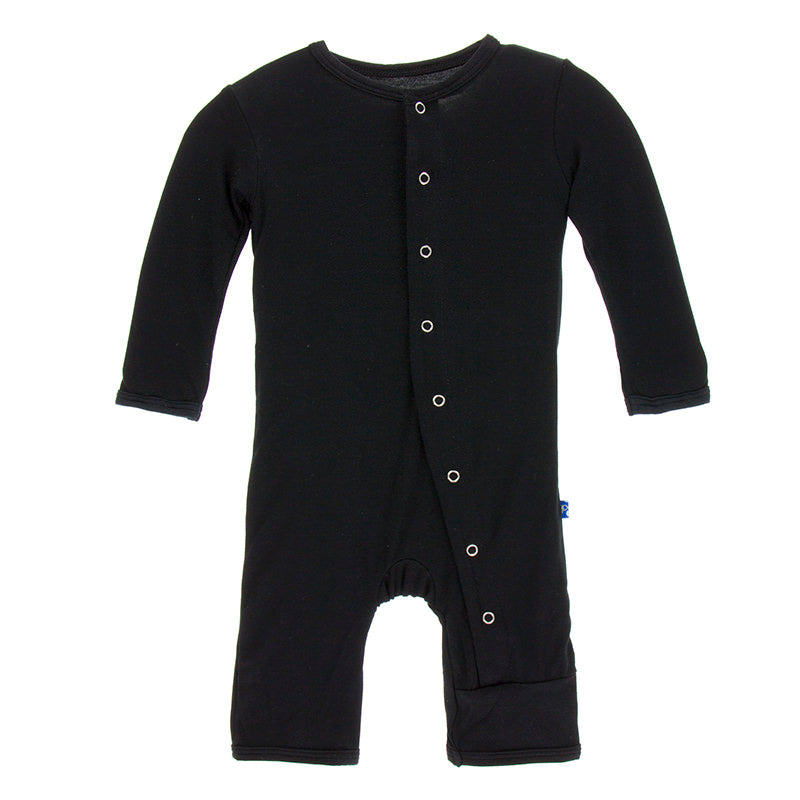 Midnight Coverall w/ Snaps