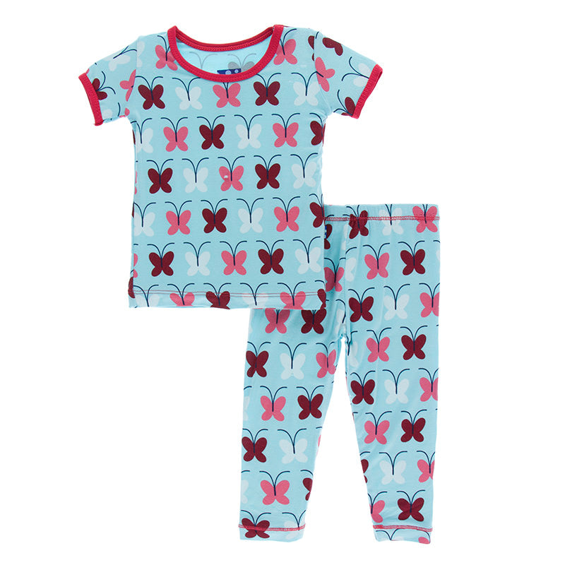 Tallulah's Butterfly Short Sleeve Pajama Set