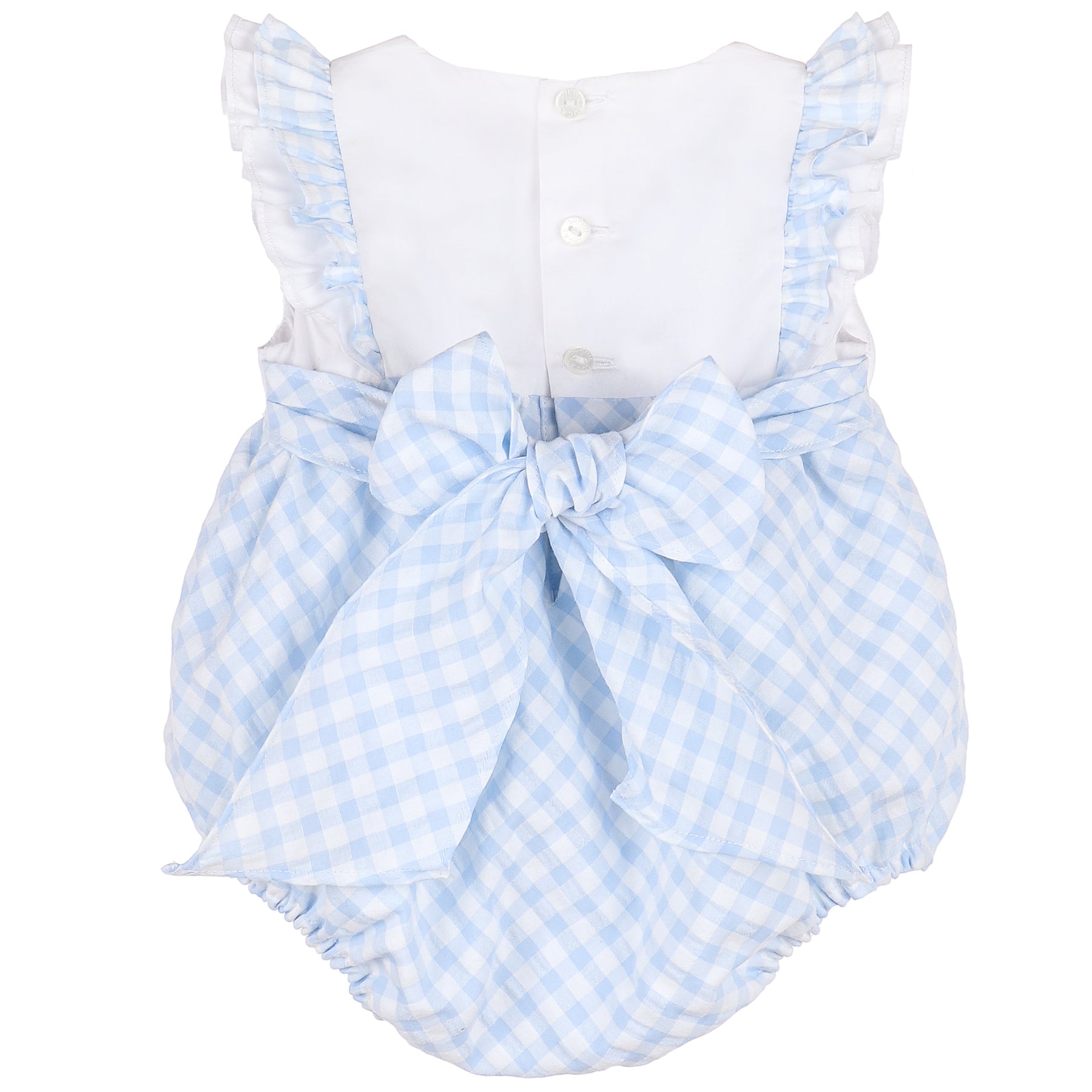 Coastal Blue Ruffle Bubble