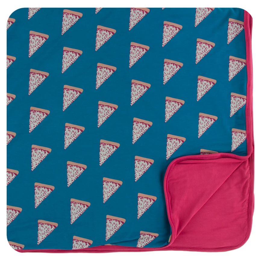 Seaport Pizza Slices Toddler Blanket