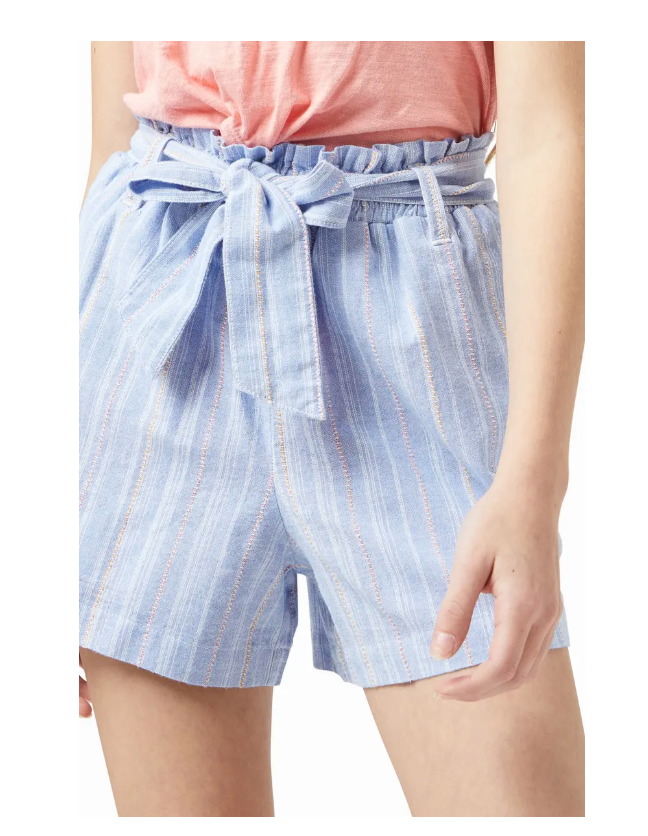 Stripe Pull-On Shorts