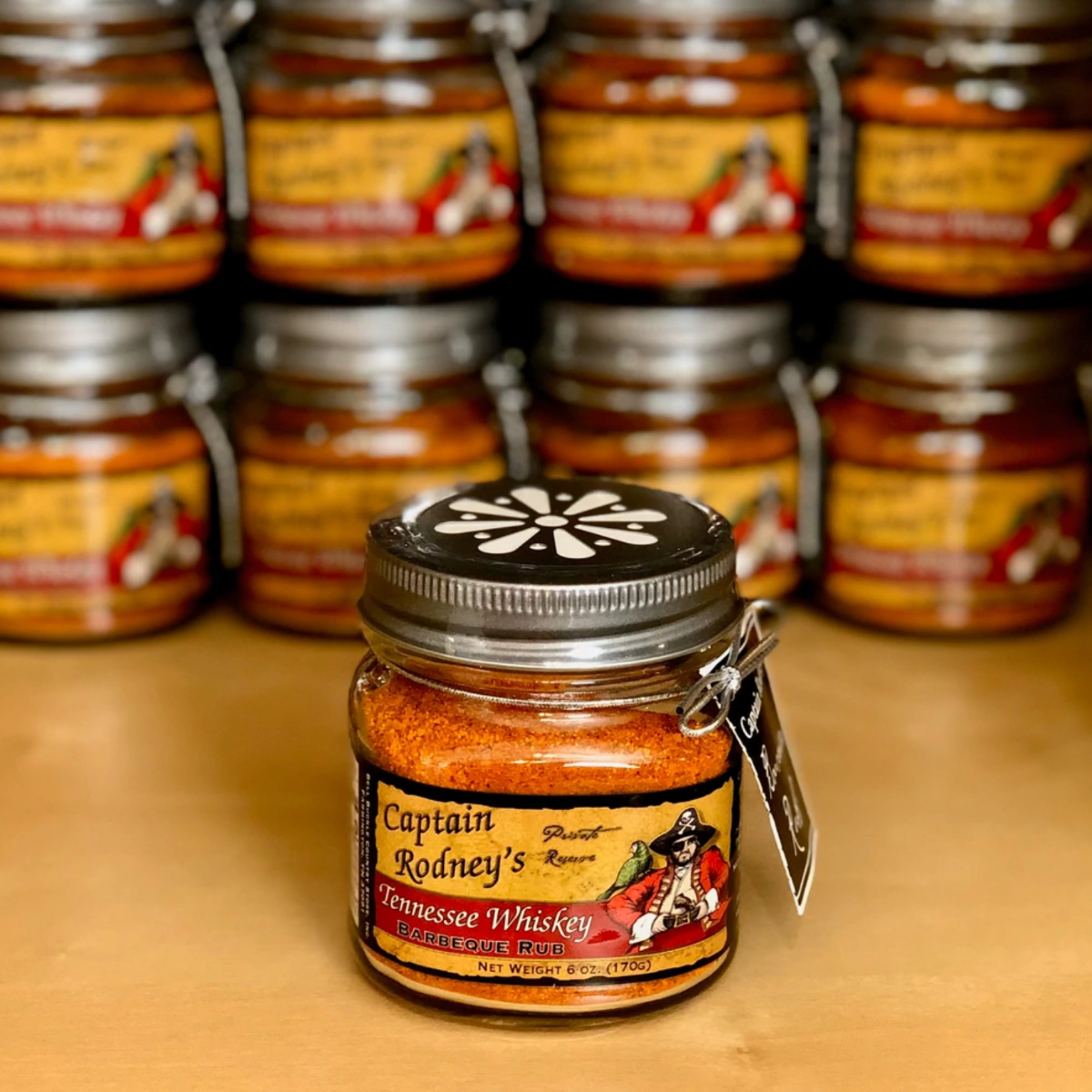 Captain Rodney's Private Reserve Tennessee Whiskey BBQ Rub