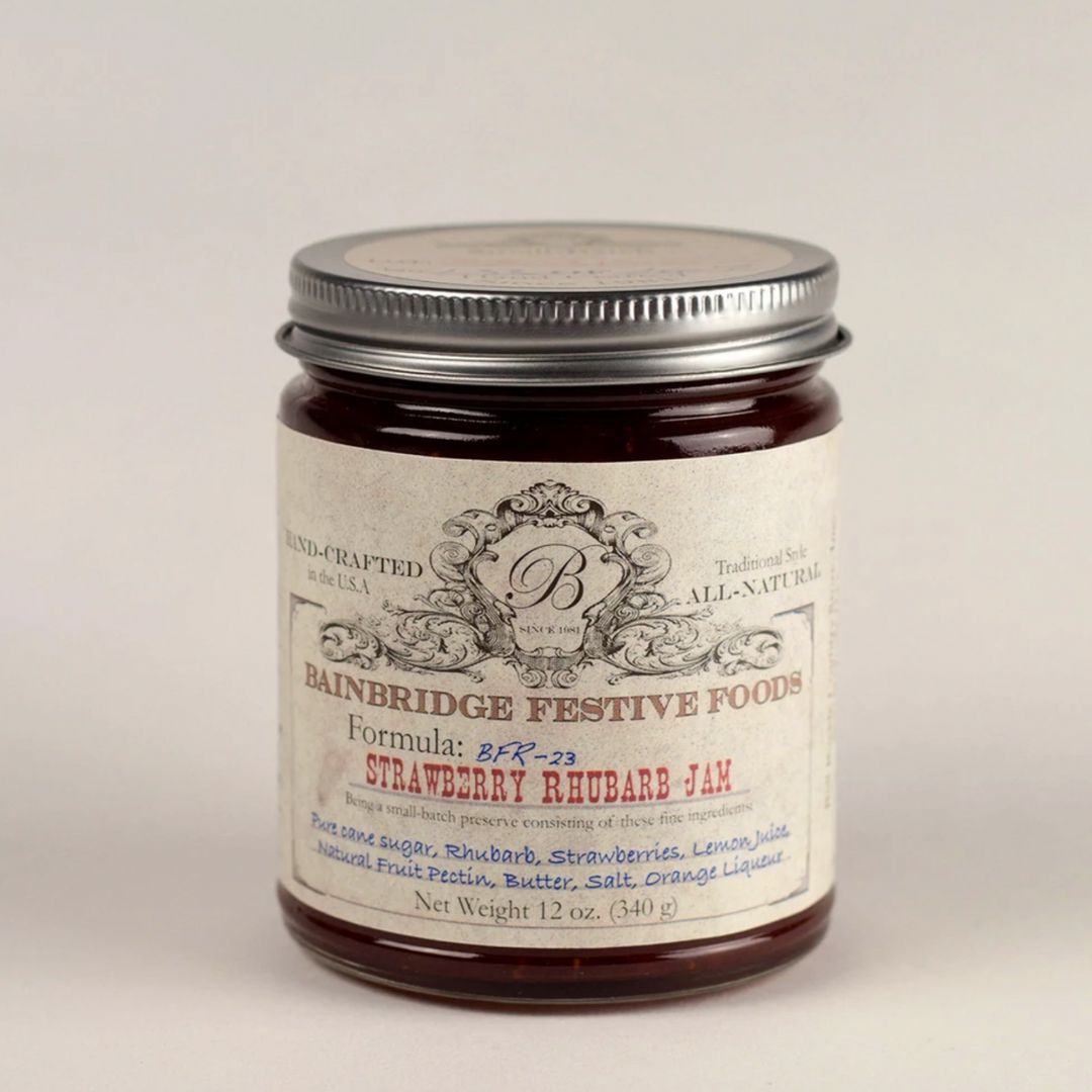 BainBridge Strawberry Rhubarb Jam