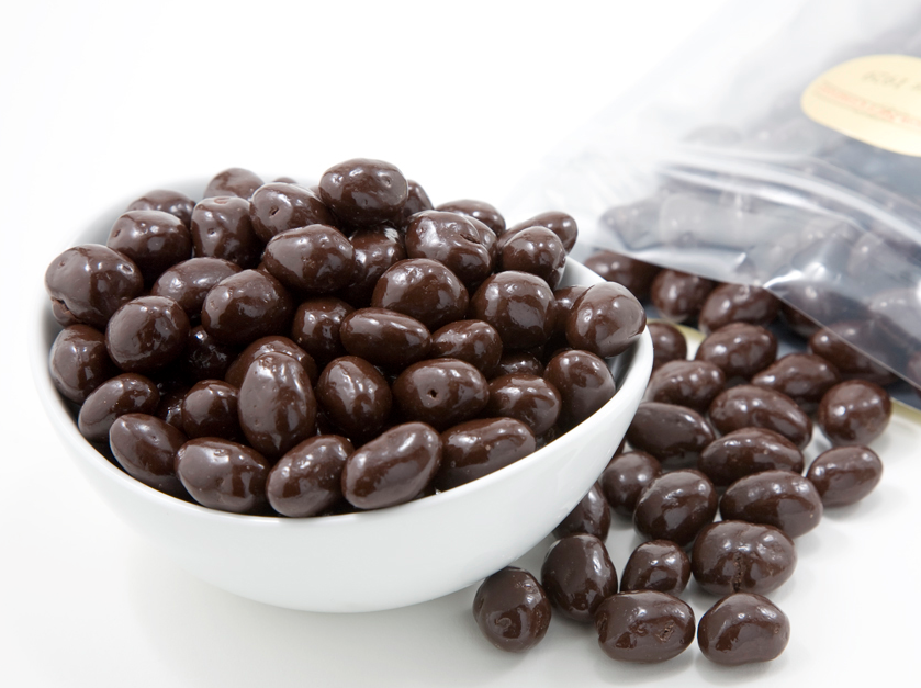 Dark Chocolate Covered Almonds - 12 oz