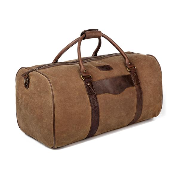 Campaign Waxed Canvas Large Field Duffle