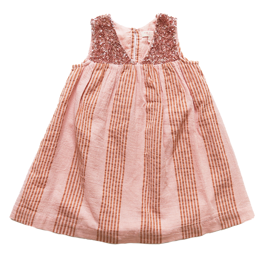 Mellow Rose Column Stripe Courtney Dress