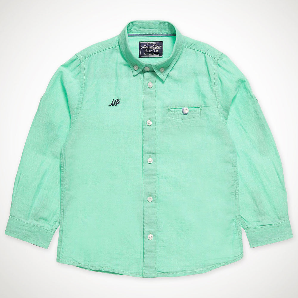 Pear Linen Long Sleeve Shirt