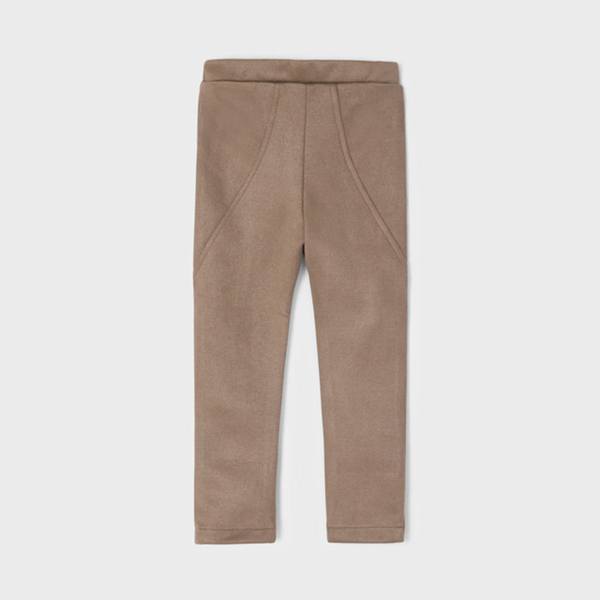 Taupe Pants With Zip Pockets